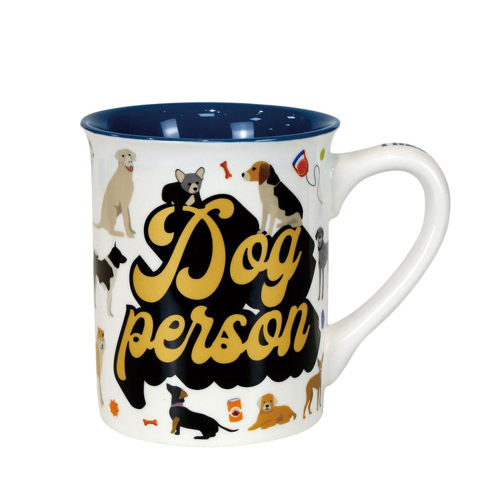 Enesco Dog Person Warning Mug