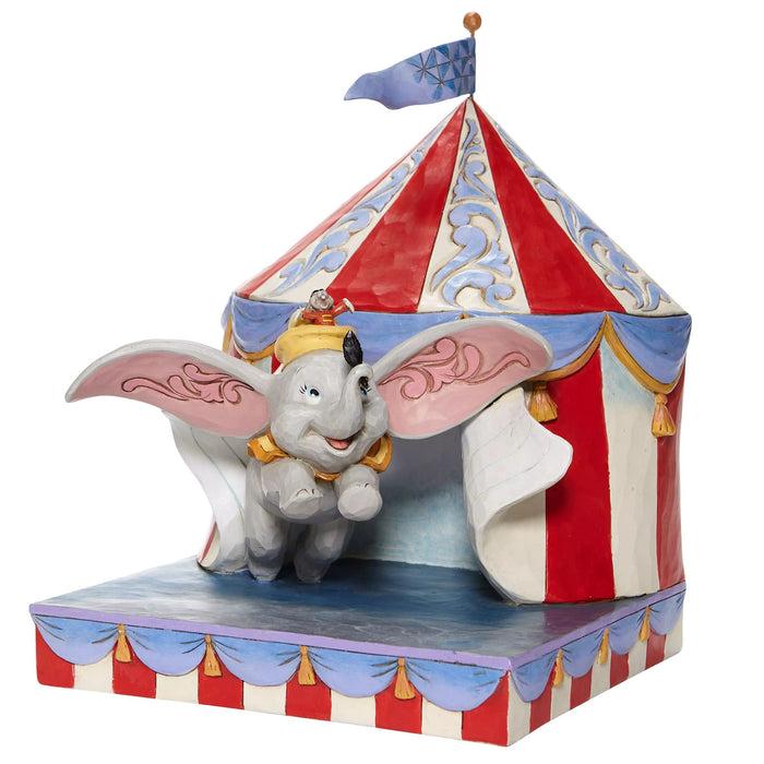 Enesco Dumbo Flying Out Of Tent Scene