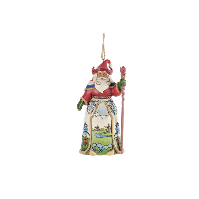 Enesco Dutch Santa Ornament