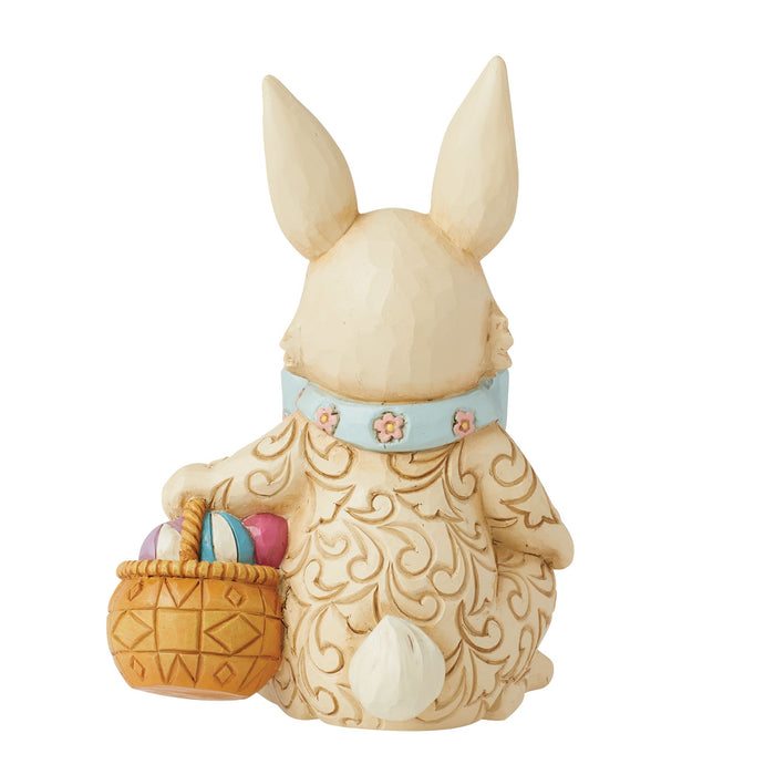 Enesco Easter Bunny With Bow Pint Fig