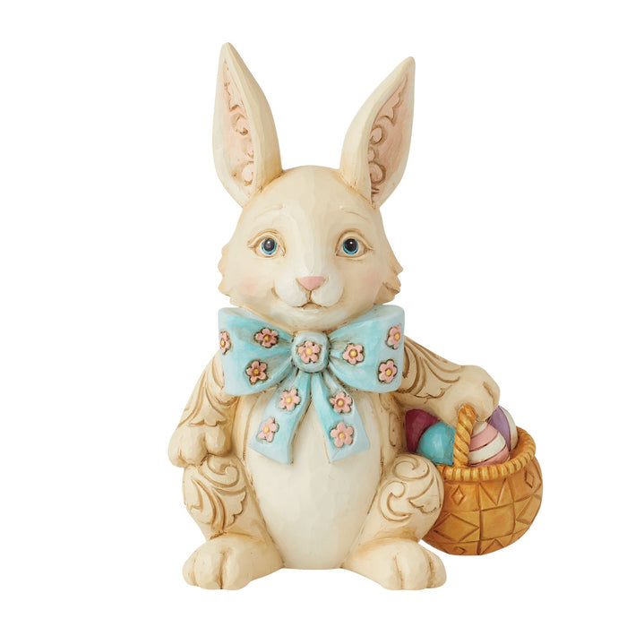 Enesco Easter Bunny with Bow Pint Fig
