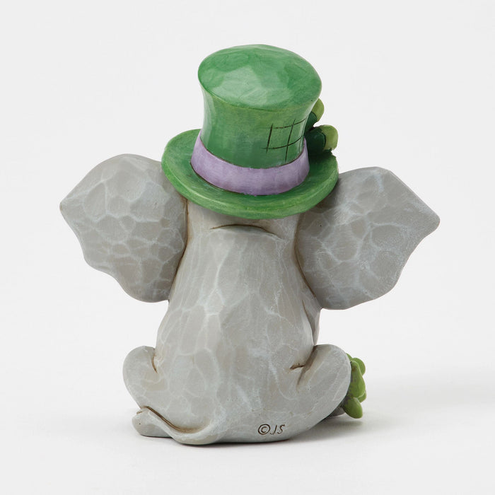 Enesco Elephant With Clover Figurine