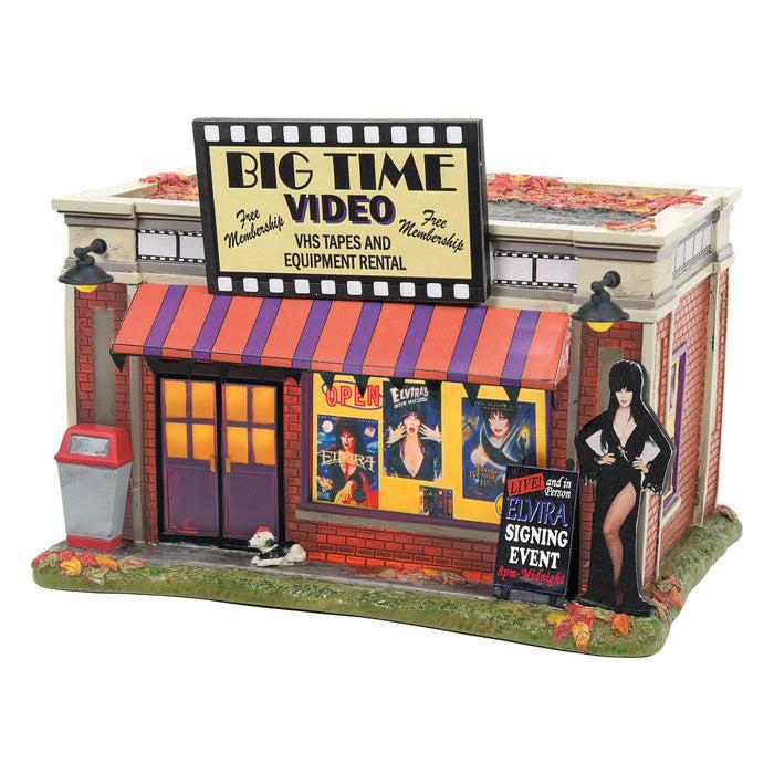 Enesco Elvira's Big Time Video Store