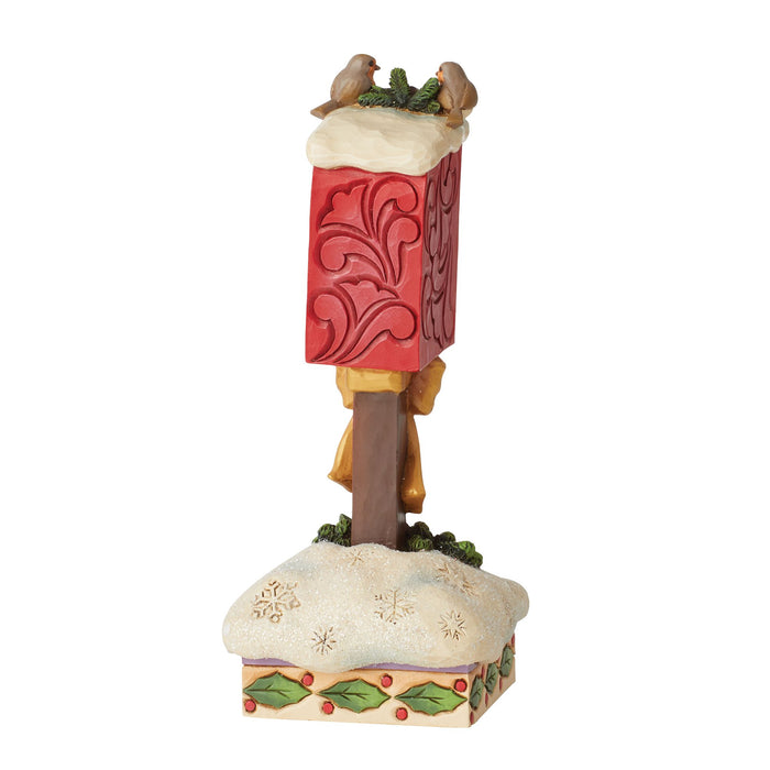Enesco European Robins On Postbox