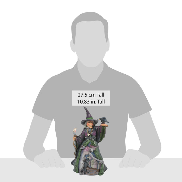 Enesco Evil Witch WithGraveyard Fig