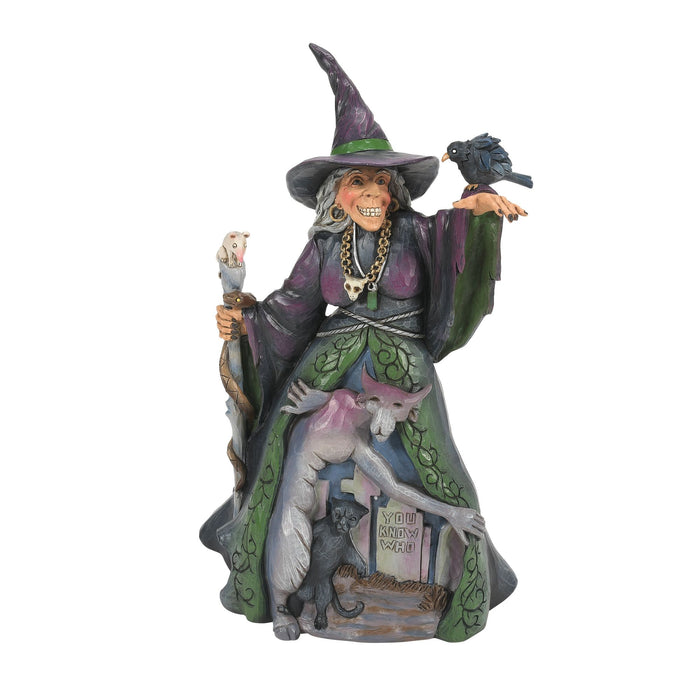 Enesco Evil Witch withGraveyard Fig