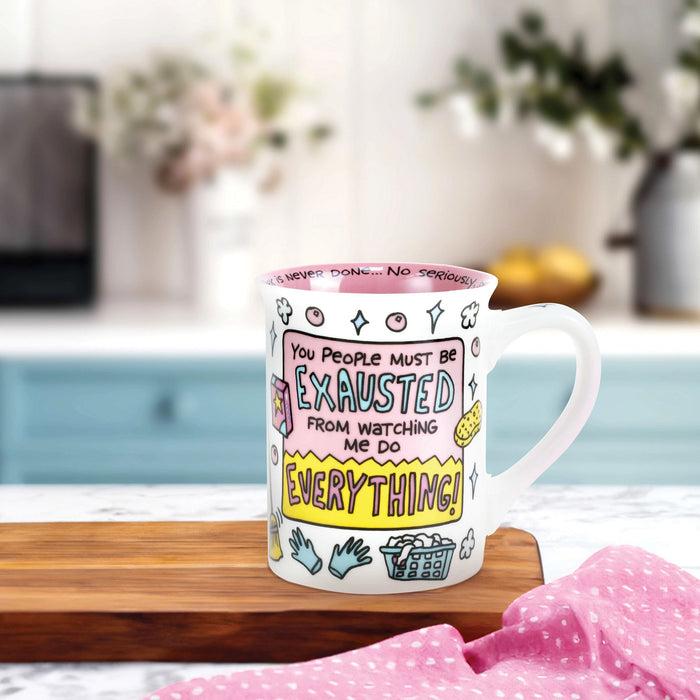 Enesco Exhausted Mom Mug