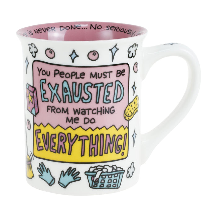 Enesco Exhausted Mom Mug