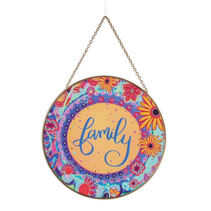 Enesco Family Suncatcher