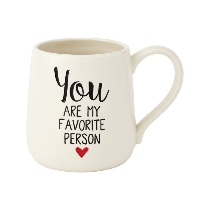 Enesco FAVORITE PERSON ETCHED MUG