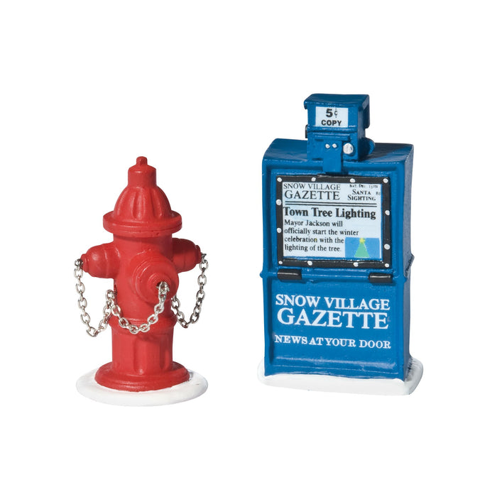 Enesco Fire Hydrant Paper Box