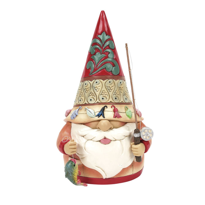 Enesco Fishing Gnome Figurine