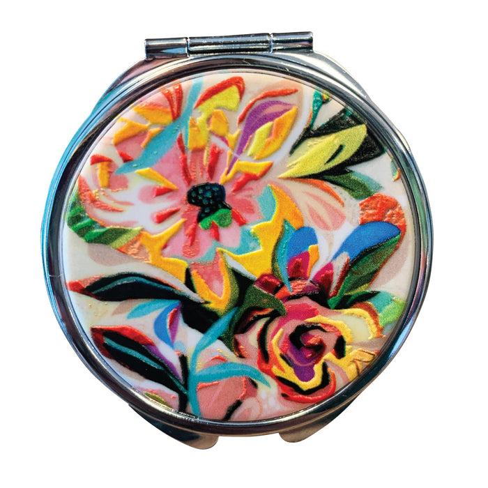 Enesco Floral Pop Pill Box