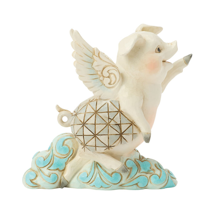 Enesco Flying Pig Mini Figurine
