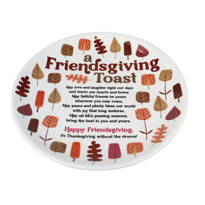 Enesco Friendship Toast Large Platter