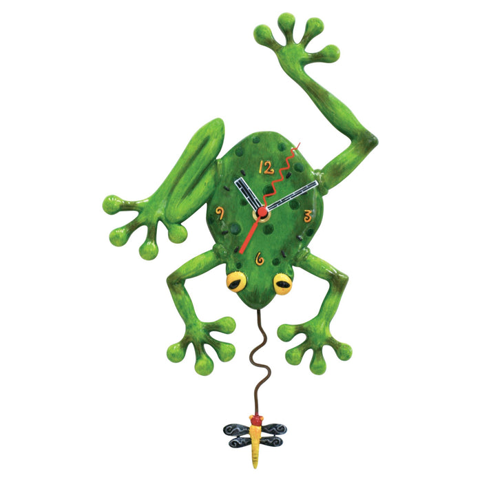 Enesco Frog & Fly Clock