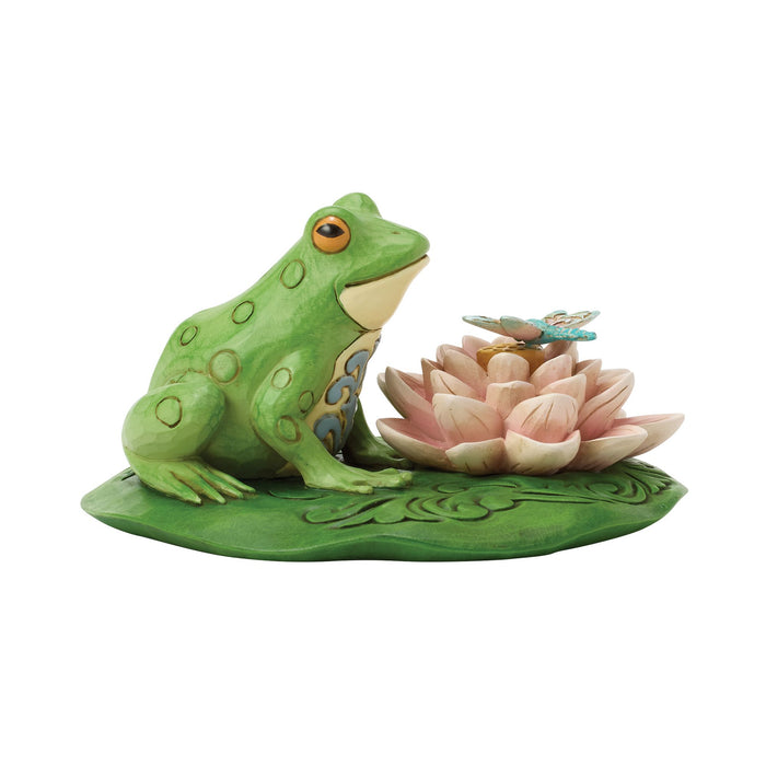 Enesco Frog on Lilypad Figurine