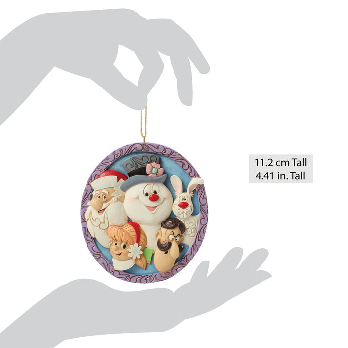 Enesco Frosty And Characters Ornament