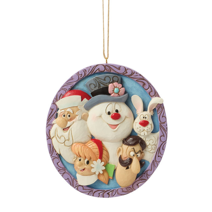 Enesco Frosty and Characters Ornament