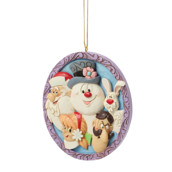 Enesco Frosty And Characters Ornament
