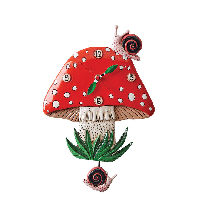 Enesco Fun-Guy Mushroom Wall Clock