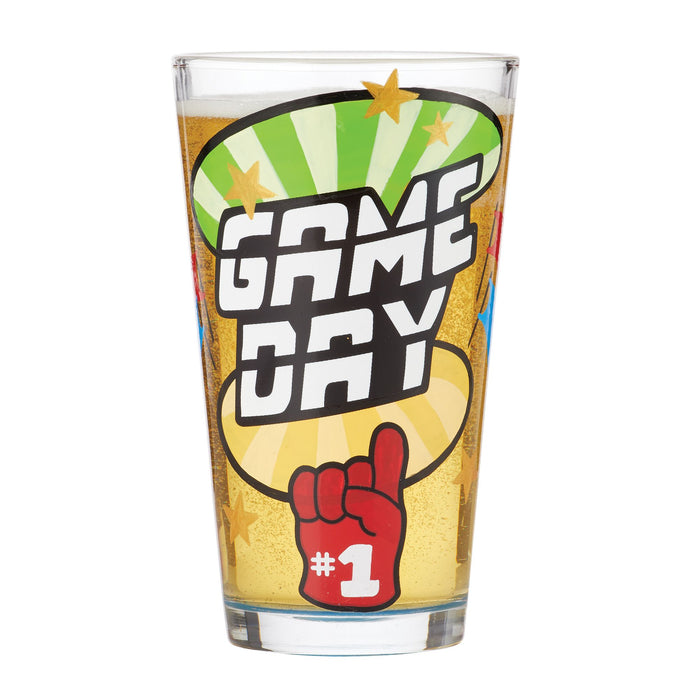 Enesco Game Day Pint Glass
