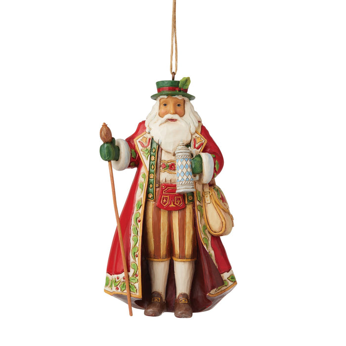 Enesco German Santa Ornament