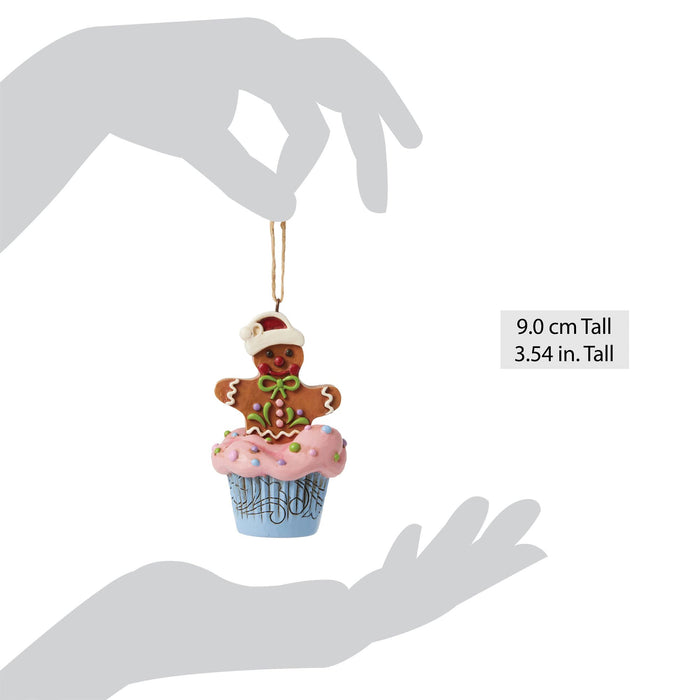Enesco Gingerbread Cupcake Ornament