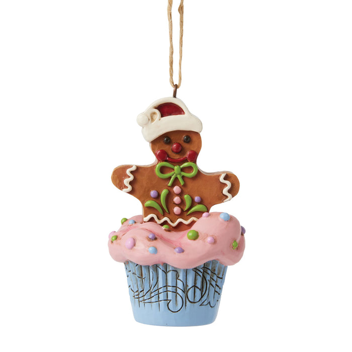 Enesco Gingerbread Cupcake Ornament