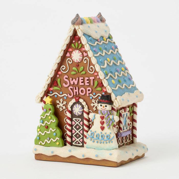 Enesco Gingerbread LED Sweet Shop Fig