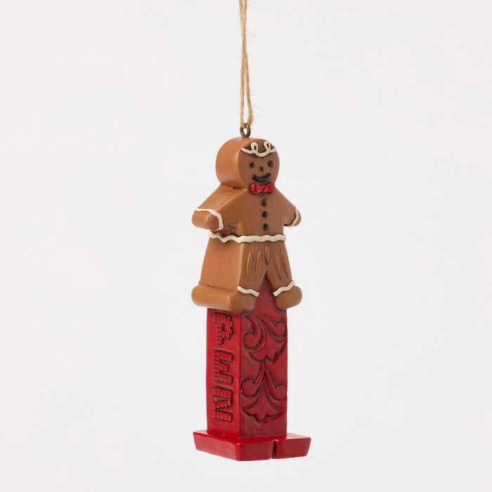 Enesco Gingerbread Man PEZ Orn