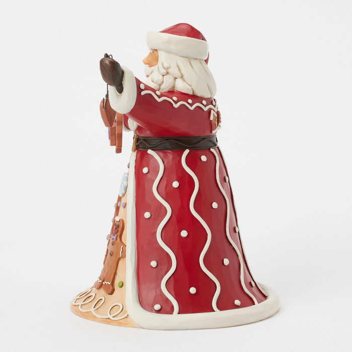 Enesco Gingerbread Santa Garland Fig