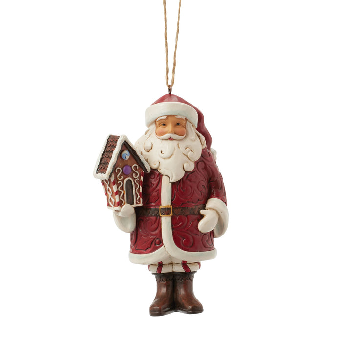 Enesco Gingerbread Santa Ornament