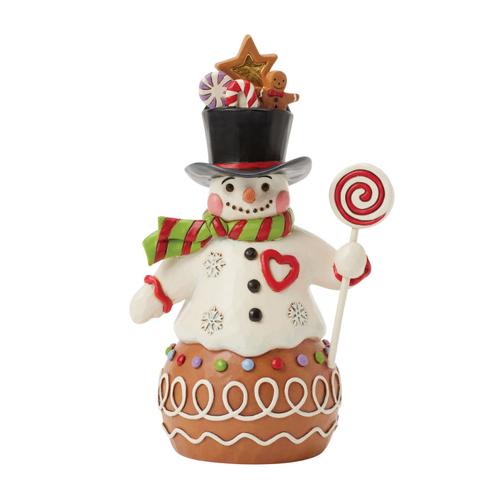 Enesco Gingerbread Snowman Fig