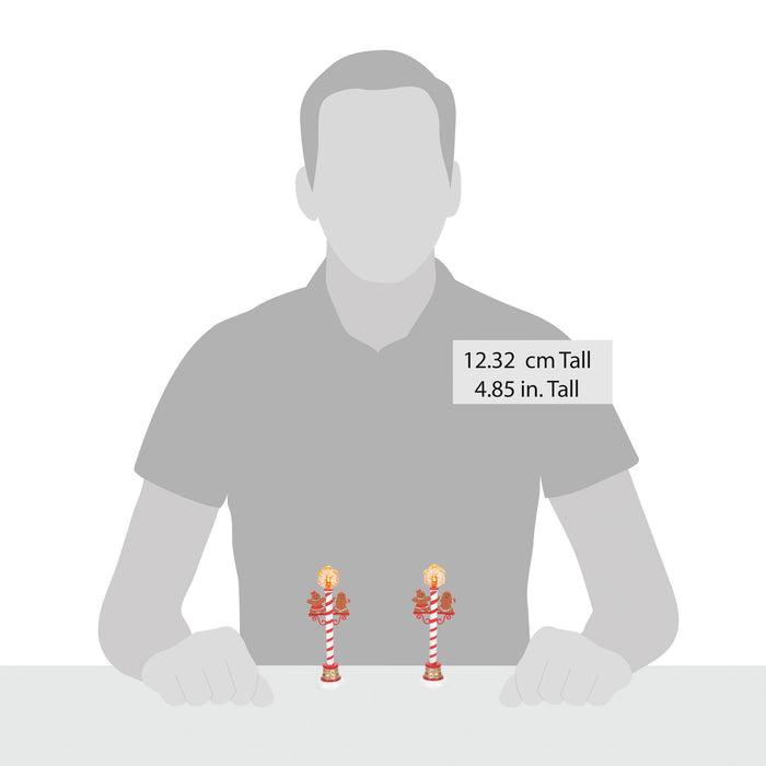 Enesco Gingerbread Street Lights