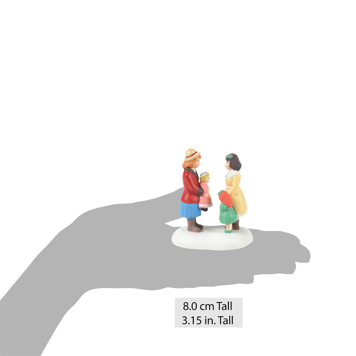 Enesco Girls With Their Dolls