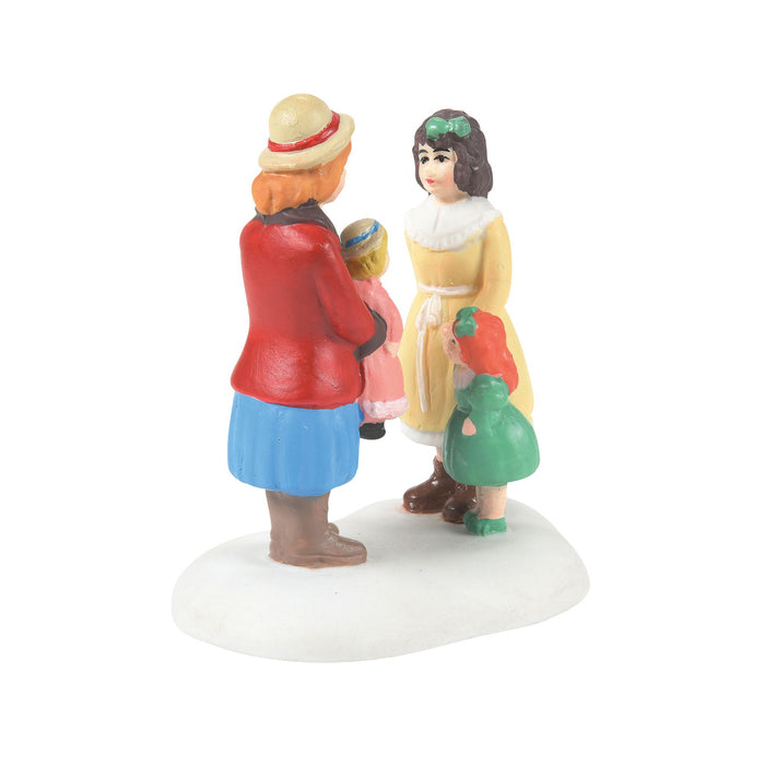 Enesco Girls With Their Dolls