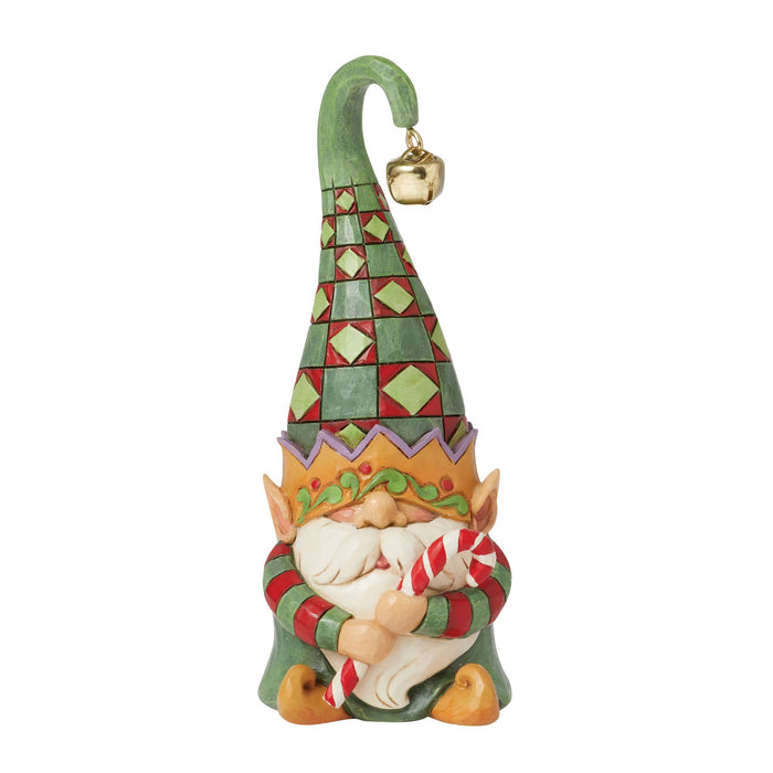 Enesco Gnome Elf Hold Candy Cane Fig