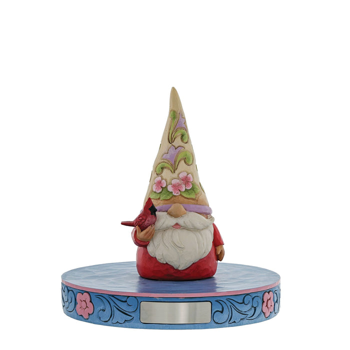Enesco Gnome With Cardinal