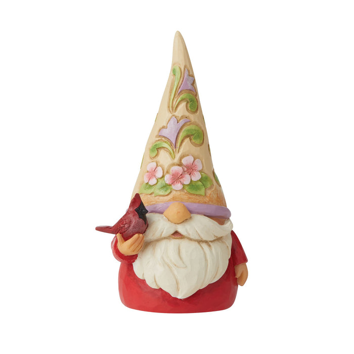 Enesco Gnome with Cardinal