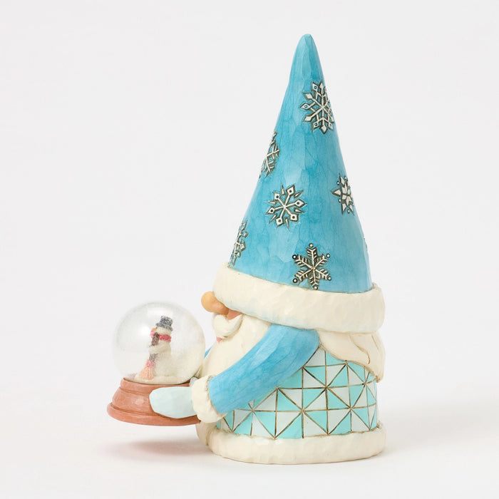 Enesco Gnome With Mini Globe Figurine