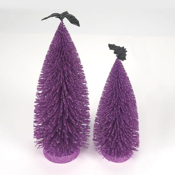 Enesco Gone Batty Trees S/2