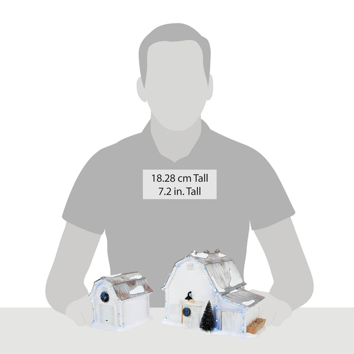 Enesco Graceland Stables S/2