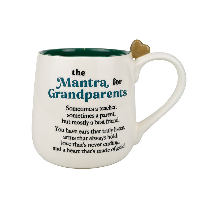 Enesco Grandparent Mantra Sculpt Mug