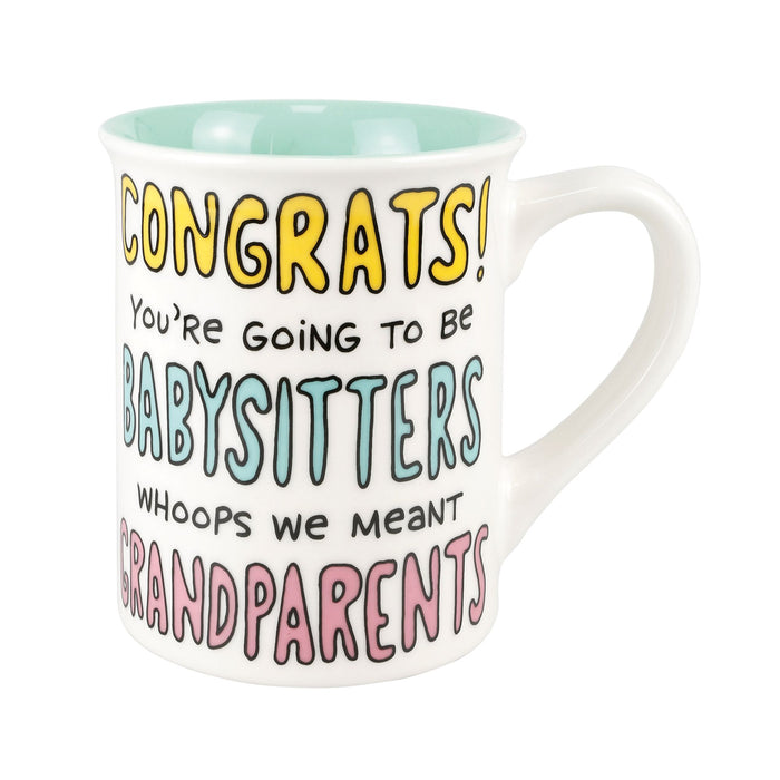 Enesco Grandparents Babysitters Mug