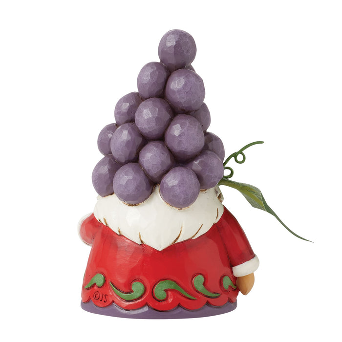 Enesco Grapes Gnome Figurine