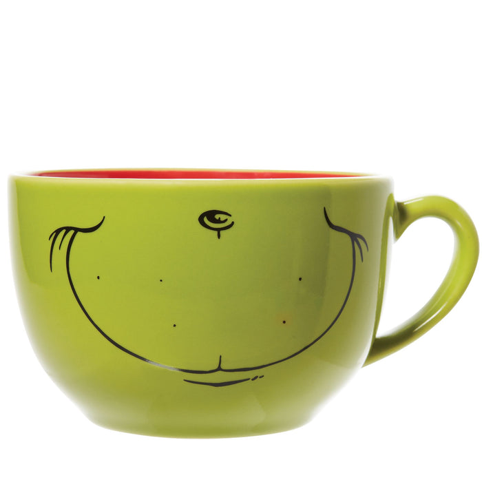 Enesco Grinch 18 Oz Latte Mug