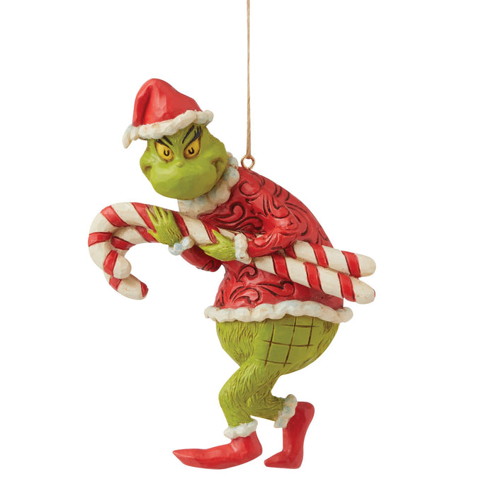 Enesco Grinch Candy Canes Ornament