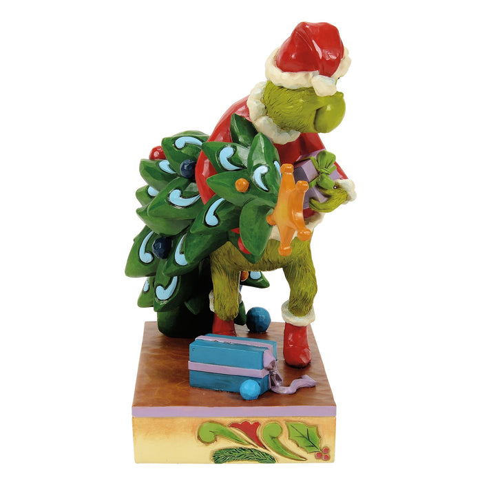 Enesco Grinch Carrying/Stealing Tree