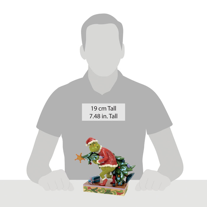 Enesco Grinch Carrying/Stealing Tree